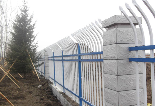 單向防攀爬鋅鋼護欄